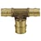Apollo 1/2 in. x 1/2 in. x 3/4 in. Brass PEX-A Expansion Barb Reducing Tee EPXT121234 - alternate 1